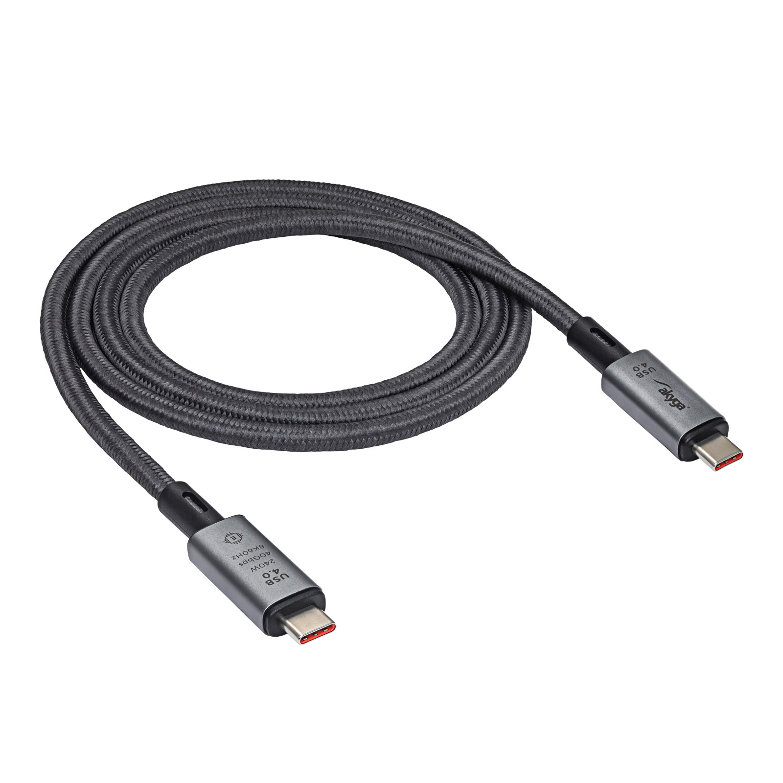main_image Cablu USB4 type C 1m AK-USB-45 40Gb/s 240W