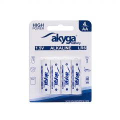 Baterie alcalină AA LR6 Akyga AKY2068 1.5V / 3050mAh 4pcs