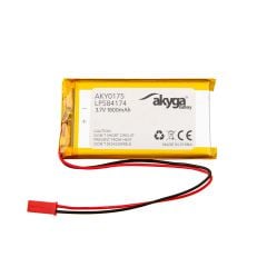Baterie Li-Po LP584174 Akyga AKY0157 3.7V / 1800mAh PCM JST 2-Pin Conector 150mm