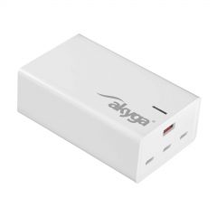 Încărcător AK-CH-25 USB-A + 3x USB-C PD 5-28V / max. 5A 140W Quick Charge 3.0 GaN