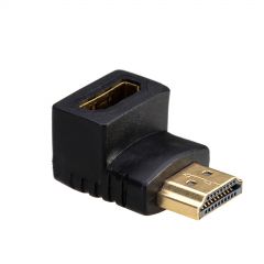 Adaptor AK-AD-01 HDMI-M / HDMI-F 90° în jos
