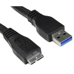 Cablu USB 3.0 A-microB 1.8m AK-USB-13