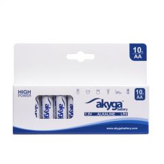 Baterie alcalină AA LR6 Akyga AKY2067 1.5V / 3050mAh 10pcs