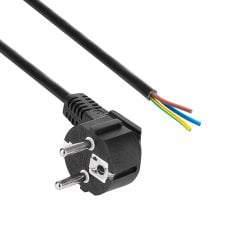 Cablu de alimentare CEE 7/7 AK-OT-01S CU 3x1.5mm² 1.5m