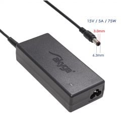 Alimentare electrică AK-ND-14 15V / 5A 75W 6.3 x 3.0 mm