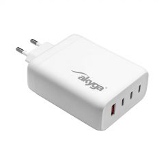 Încărcător AK-CH-24 USB-A + 3x USB-C PD 5-28V / max. 5A 140W Quick Charge 3.0 GaN