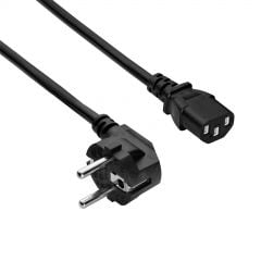PC Cablu de alimentare CEE 7/7 / IEC C13 AK-PC-106A CCA 3x0.75mm² 3m