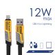 additional_image Cablu USB A + USB type C / USB type C + Lightning 1m AK-USB-57 65W