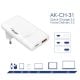 additional_image Încărcător AK-CH-31 USB-A + USB-C PD 5-20V / max. 3.25A 65W Quick Charge 4+ GaN